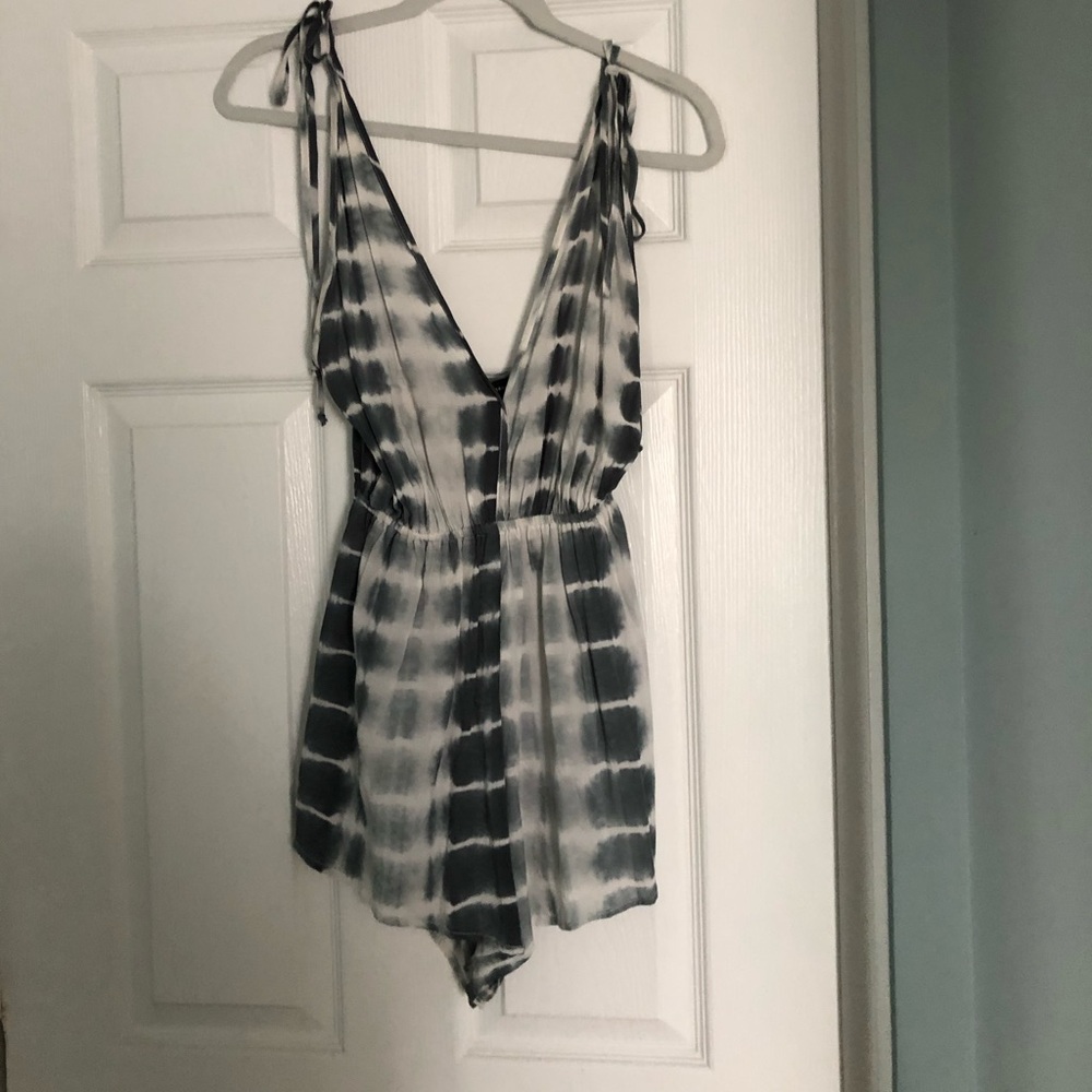TIE DYE romper blue/green